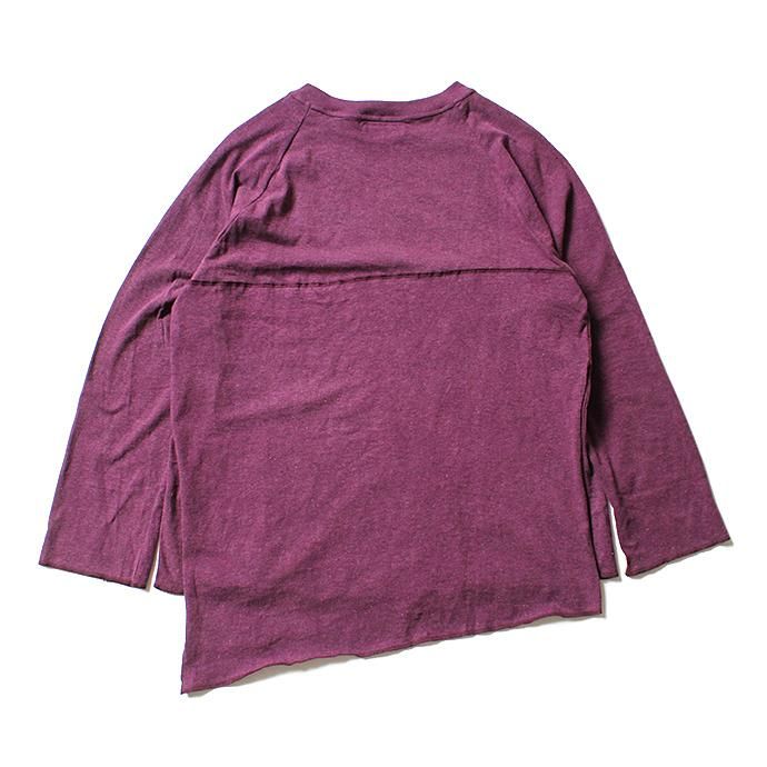 121104759 THEE(シー)/ カットソー Apron VC-CS-01 - Burgundy 02
