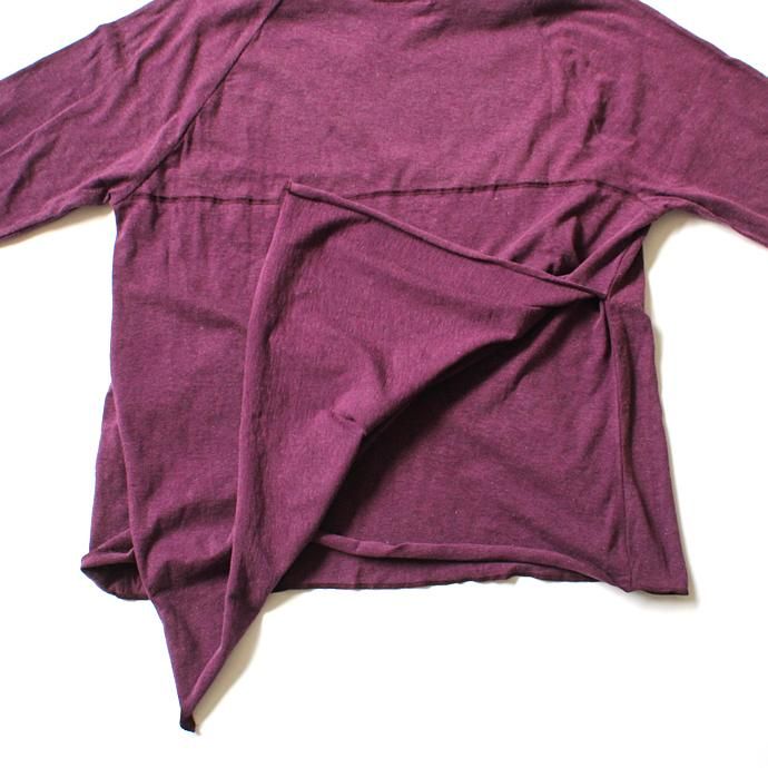 121104759 THEE(シー)/ カットソー Apron VC-CS-01 - Burgundy 02