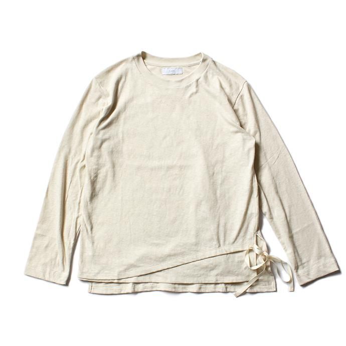 121104819 THEE(シー)/ カットソー Tuck in VC-CS-02 - Cream 01
