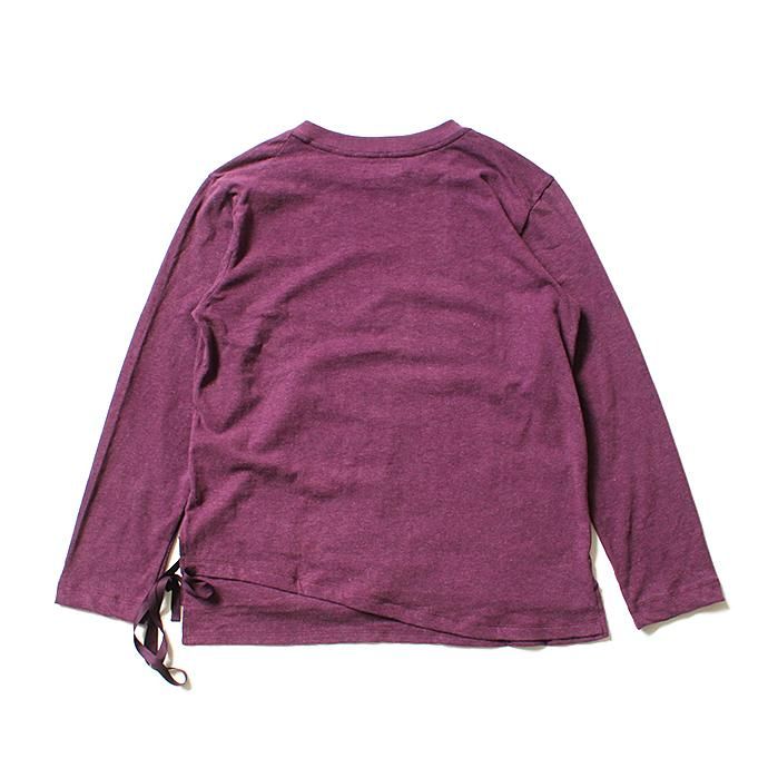 THEE THEE(シー)/ カットソー Tuck in VC-CS-02 - Burgundy 02