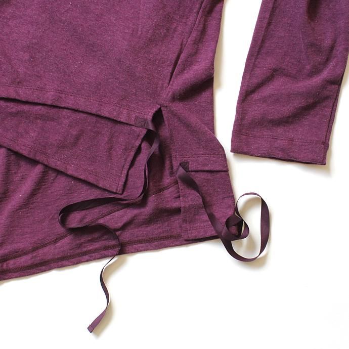 THEE THEE(シー)/ カットソー Tuck in VC-CS-02 - Burgundy 02