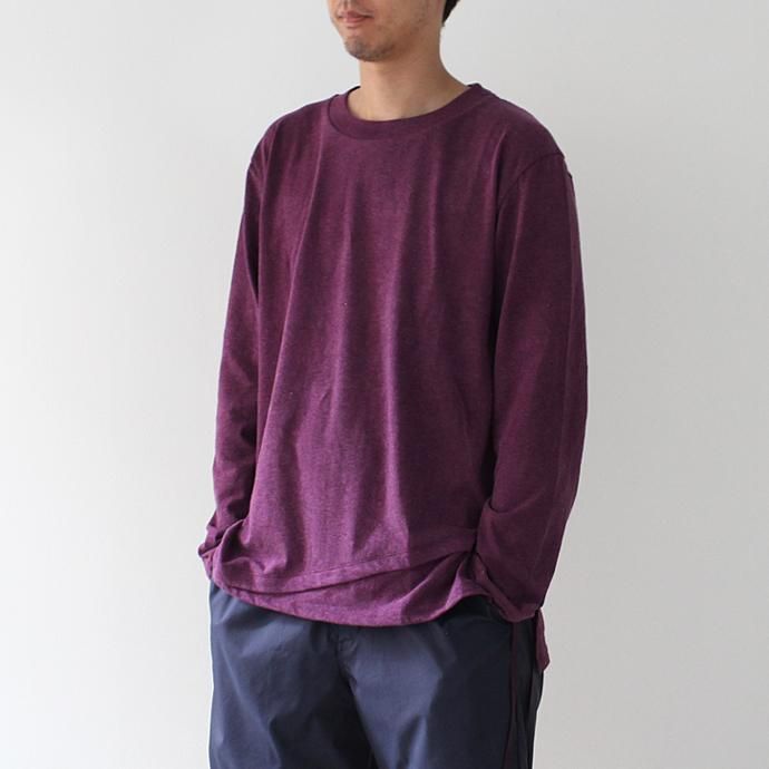 THEE THEE(シー)/ カットソー Tuck in VC-CS-02 - Burgundy 02