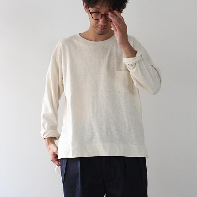 THEE THEE(シー)/ カットソー Slit VC-CS-03 - Cream 02