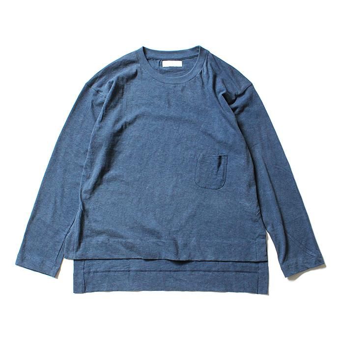 121105104 THEE(シー)/ カットソー Slit VC-CS-03 - Navy<img class='new_mark_img2' src='//img.shop-pro.jp/img/new/icons47.gif' style='border:none;display:inline;margin:0px;padding:0px;width:auto;' /> 01