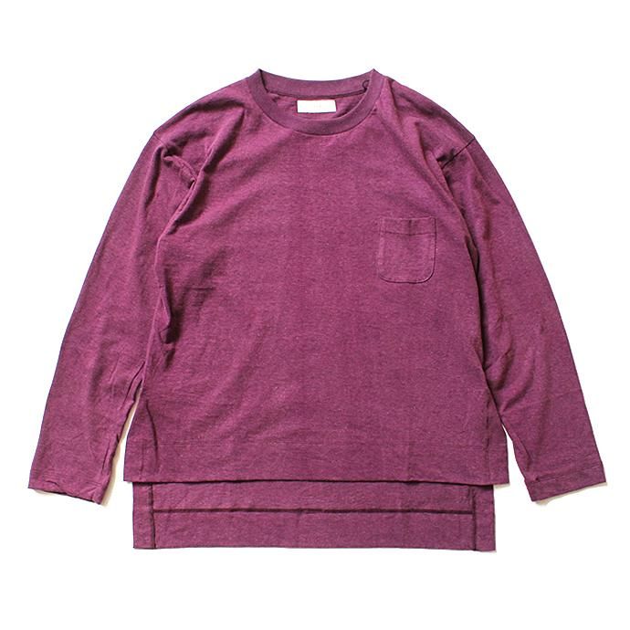 121105122 THEE(シー)/ カットソー Slit VC-CS-03 - Burgundy 01