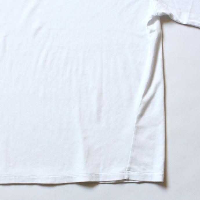 smoothday(スムースデイ) ユニセックス ディオラマ スムース オーバーサイズ 七分袖Tシャツ SH-T004-002 White 02