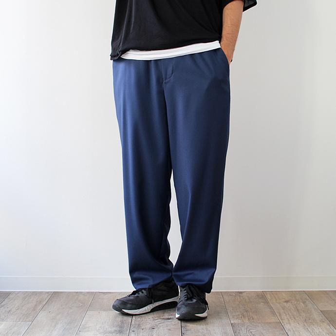 THEE THEE(シー)/ tapered easy slacks テーパード イージースラックス MT-PT-03 - Blue<img class='new_mark_img2' src='//img.shop-pro.jp/img/new/icons47.gif' style='border:none;display:inline;margin:0px;padding:0px;width:auto;' /> 01