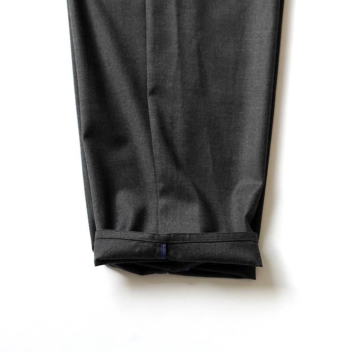 121458374 THEE(シー)/ tapered easy slacks テーパード イージースラックス MT-PT-03 - Charcoal<img class='new_mark_img2' src='//img.shop-pro.jp/img/new/icons47.gif' style='border:none;display:inline;margin:0px;padding:0px;width:auto;' /> 02