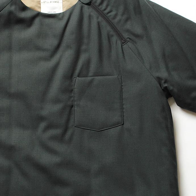 121811878 STILL BY HAND / シンサレート中綿入り半袖プルオーバー BL0273 - 全2色<img class='new_mark_img2' src='//img.shop-pro.jp/img/new/icons47.gif' style='border:none;display:inline;margin:0px;padding:0px;width:auto;' /> 02