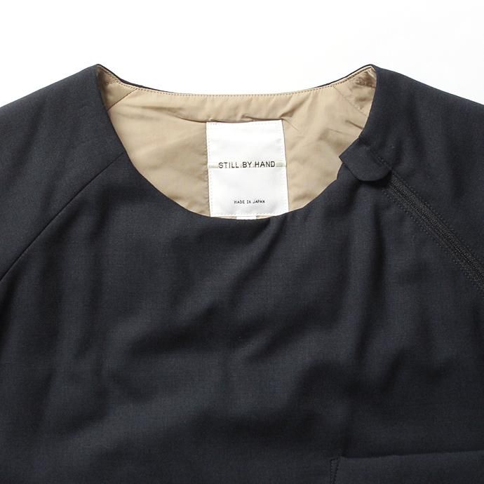 121811878 STILL BY HAND / シンサレート中綿入り半袖プルオーバー BL0273 - 全2色<img class='new_mark_img2' src='//img.shop-pro.jp/img/new/icons47.gif' style='border:none;display:inline;margin:0px;padding:0px;width:auto;' /> 02