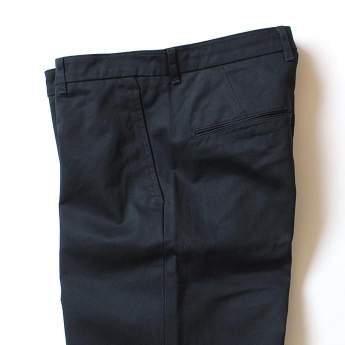 STILL BY HAND ウエストポイントツイル ワイドシルエットパンツ PT0273 全2色 02