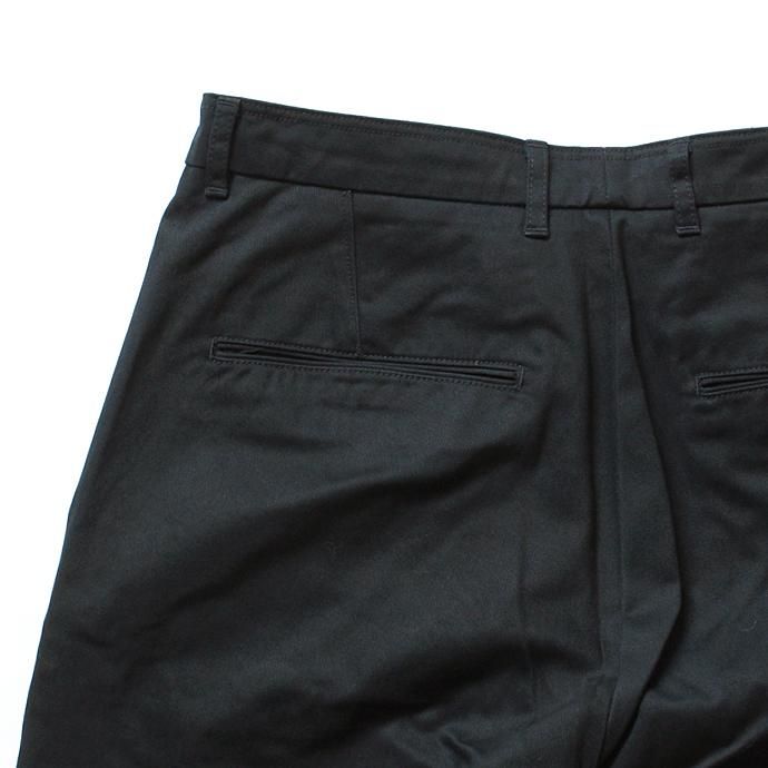 STILL BY HAND ウエストポイントツイル ワイドシルエットパンツ PT0273 全2色 02