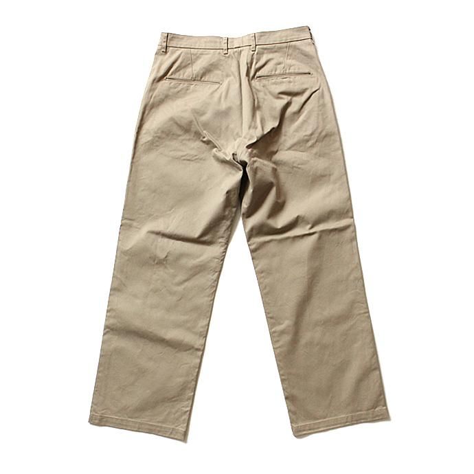 STILL BY HAND ウエストポイントツイル ワイドシルエットパンツ PT0273 全2色 02