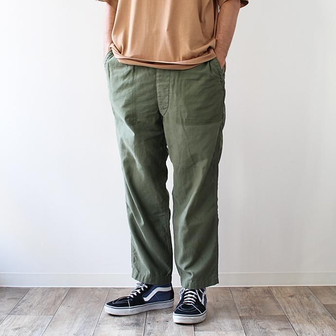 121905749 Hexico / Deformer 1-Tucks U.S. Army 70s Utility Pants リメイクワンタックユーテリティパンツ 01<img class='new_mark_img2' src='//img.shop-pro.jp/img/new/icons47.gif' style='border:none;display:inline;margin:0px;padding:0px;width:auto;' /> 02