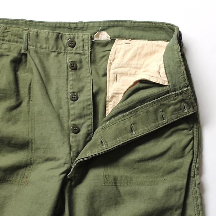 121905749 Hexico / Deformer 1-Tucks U.S. Army 70s Utility Pants リメイクワンタックユーテリティパンツ 01<img class='new_mark_img2' src='//img.shop-pro.jp/img/new/icons47.gif' style='border:none;display:inline;margin:0px;padding:0px;width:auto;' /> 02