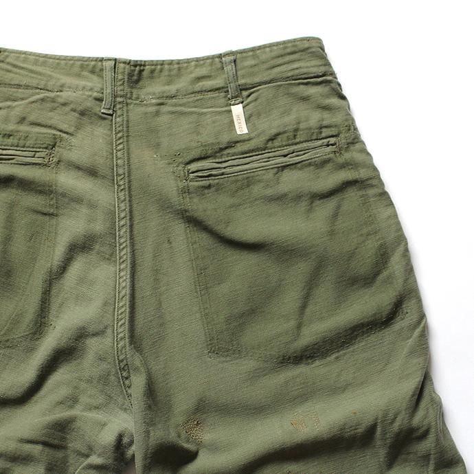 Hexico Deformer 1-Tucks U.S. Army 70s Utility Pants リメイクワンタックユーテリティパンツ 02<img class='new_mark_img2' src='//img.shop-pro.jp/img/new/icons47.gif' style='border:none;display:inline;margin:0px;padding:0px;width:auto;' /> 02