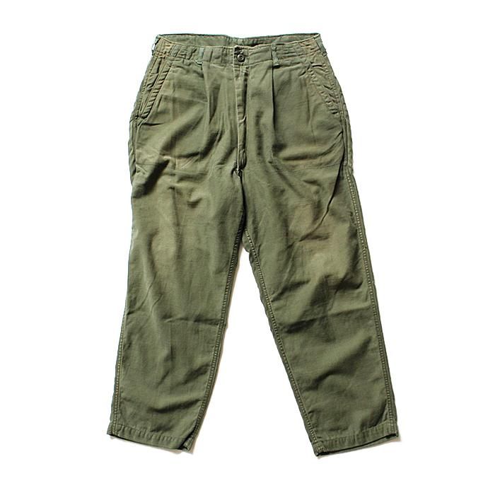 121905876 Hexico / Deformer 1-Tucks U.S. Army 70s Utility Pants リメイクワンタックユーテリティパンツ 03<img class='new_mark_img2' src='//img.shop-pro.jp/img/new/icons47.gif' style='border:none;display:inline;margin:0px;padding:0px;width:auto;' /> 01