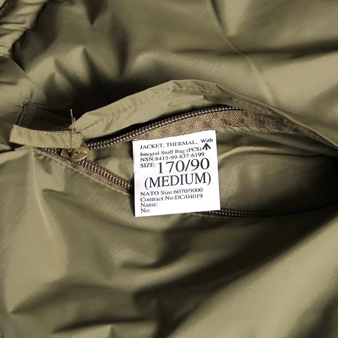 EHS Vintage イギリス軍 / PCS Thermal Jacket サーマルジャケット<img class='new_mark_img2' src='//img.shop-pro.jp/img/new/icons47.gif' style='border:none;display:inline;margin:0px;padding:0px;width:auto;' /> 02