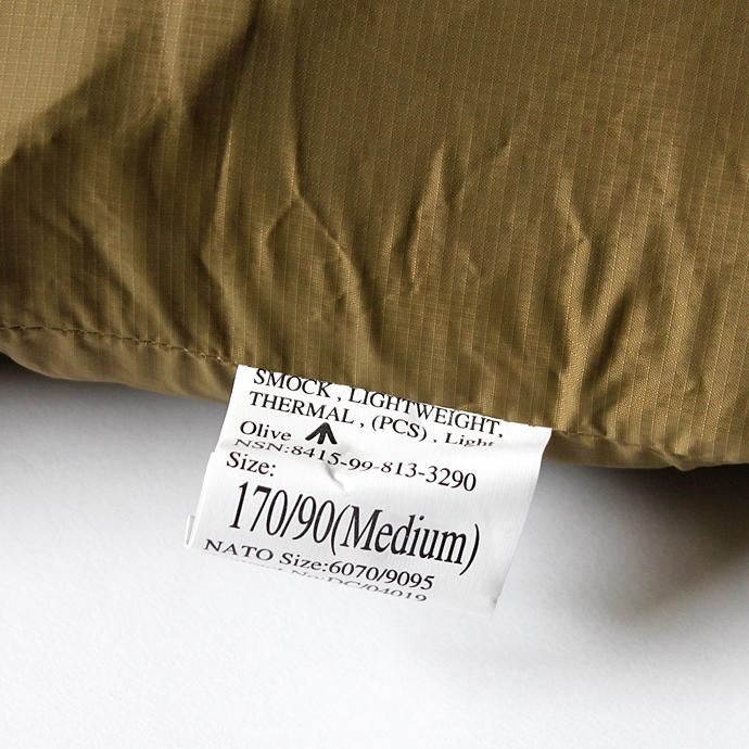 122248873 イギリス軍 / PCS Thermal Smock サーマルスモック<img class='new_mark_img2' src='//img.shop-pro.jp/img/new/icons47.gif' style='border:none;display:inline;margin:0px;padding:0px;width:auto;' /> 02