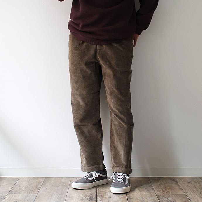 122332265 RICCARDO METHA / One Tuck Wide Trousers Corduroy コーデュロイ ワンタック ワイドパンツ - Beige<img class='new_mark_img2' src='//img.shop-pro.jp/img/new/icons47.gif' style='border:none;display:inline;margin:0px;padding:0px;width:auto;' /> 02