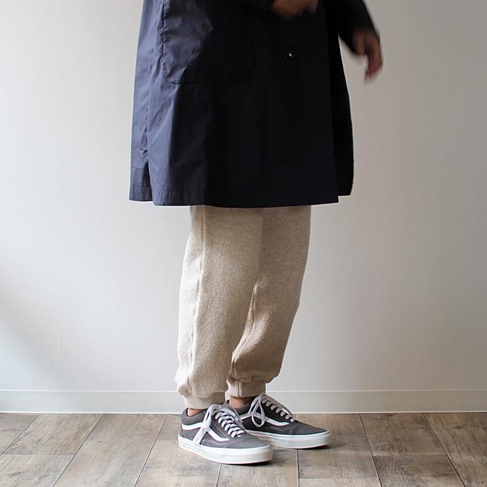 blurhms blurhms / Tweed Fleece Pants BHS-C17FW20 - Ivory ツイードフリースパンツ アイボリー 02