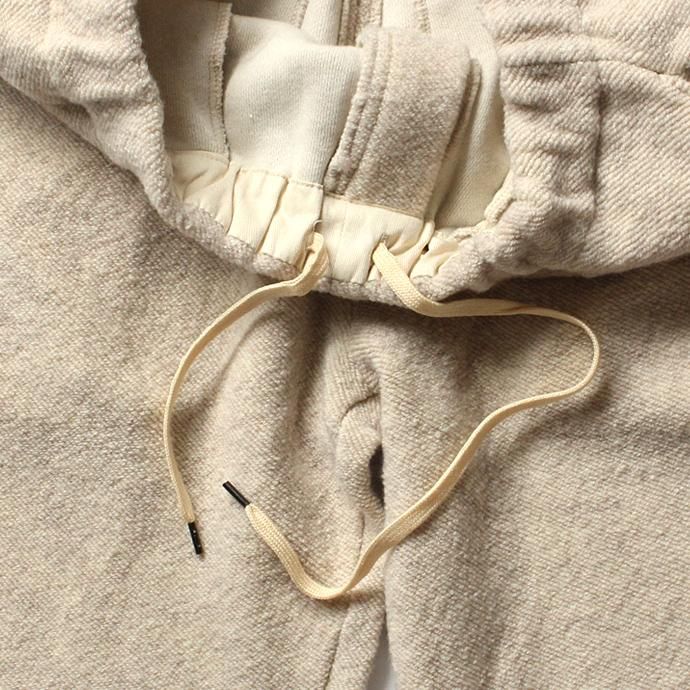 blurhms blurhms / Tweed Fleece Pants BHS-C17FW20 - Ivory ツイードフリースパンツ アイボリー 02