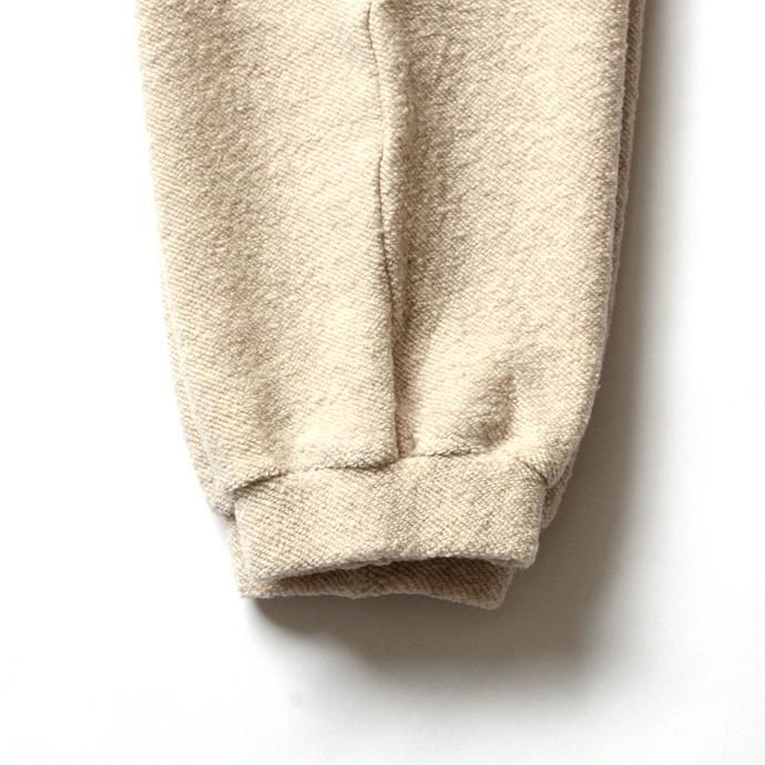 blurhms blurhms / Tweed Fleece Pants BHS-C17FW20 - Ivory ツイードフリースパンツ アイボリー 02
