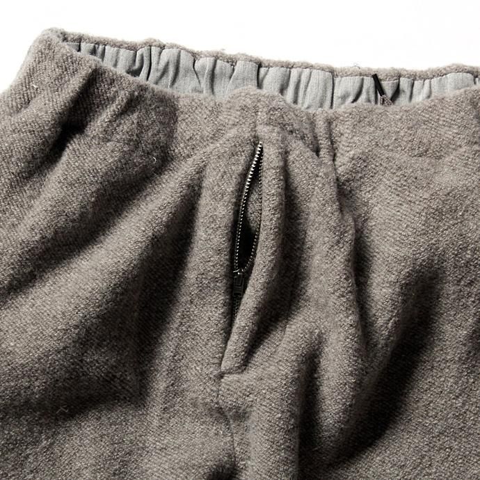 blurhms blurhms / Tweed Fleece Pants BHS-C17FW20 - C.Grey 02