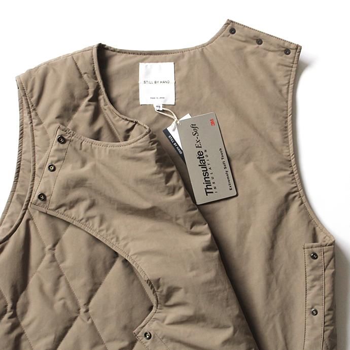122715770 STILL BY HAND / シンサレート中綿入りプルオーバー風ベスト VE0173 - 全2色<img class='new_mark_img2' src='//img.shop-pro.jp/img/new/icons47.gif' style='border:none;display:inline;margin:0px;padding:0px;width:auto;' /> 02