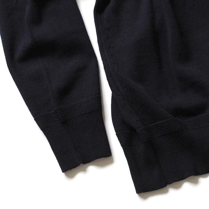 STILL BY HAND ウール ハイゲージニットパーカー KN0373 全2色 02
