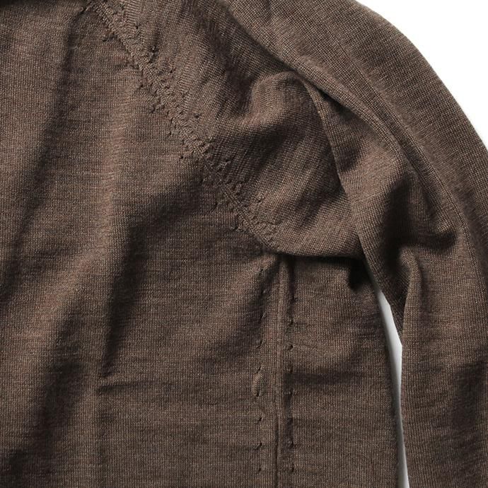STILL BY HAND ウール ハイゲージニットパーカー KN0373 全2色 02