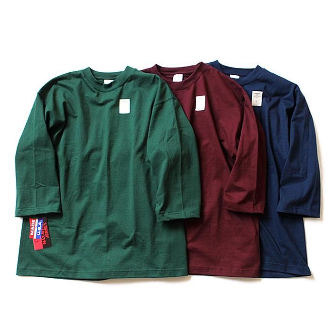 122791718 CAMBER(キャンバー) / 8oz. Max Weight 3/4 Sleeve T-Shirts 8オンス マックスウェイト7分袖Tシャツ 全3色 01