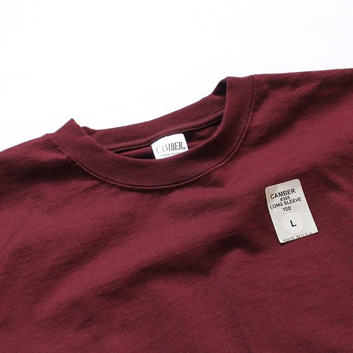 122791718 CAMBER(キャンバー) / 8oz. Max Weight 3/4 Sleeve T-Shirts 8オンス マックスウェイト7分袖Tシャツ 全3色 02