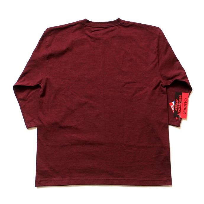 122791718 CAMBER(キャンバー) / 8oz. Max Weight 3/4 Sleeve T-Shirts 8オンス マックスウェイト7分袖Tシャツ 全3色 02