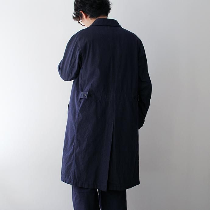 WISLOM SERGE 2.0 ワークコート - TRAVAIL ナイロンデニム 02