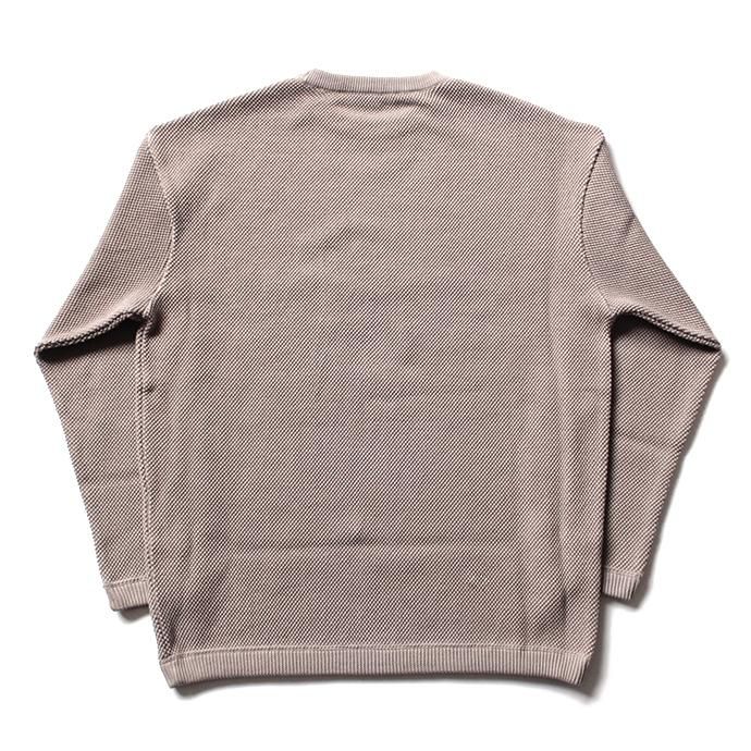 crepuscule crepuscule / Moss Stitch L/S 鹿の子編みクルーネックプルオーバー 1703-002 全5色<img class='new_mark_img2' src='//img.shop-pro.jp/img/new/icons47.gif' style='border:none;display:inline;margin:0px;padding:0px;width:auto;' /> 02