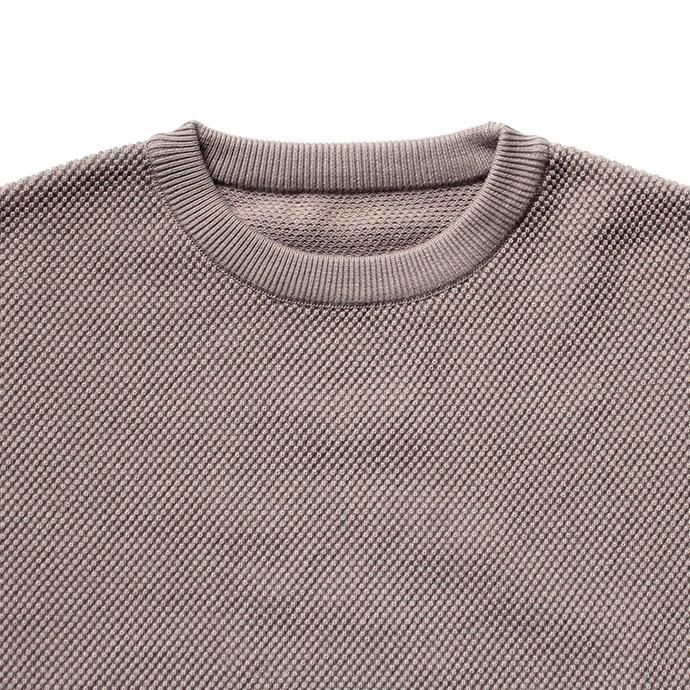 crepuscule crepuscule / Moss Stitch L/S 鹿の子編みクルーネックプルオーバー 1703-002 全5色<img class='new_mark_img2' src='//img.shop-pro.jp/img/new/icons47.gif' style='border:none;display:inline;margin:0px;padding:0px;width:auto;' /> 02