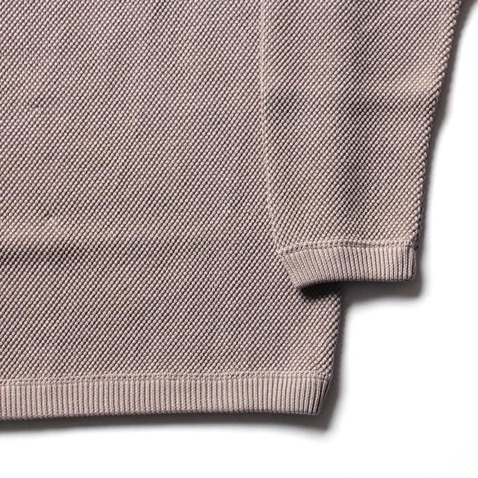 crepuscule crepuscule / Moss Stitch L/S 鹿の子編みクルーネックプルオーバー 1703-002 全5色<img class='new_mark_img2' src='//img.shop-pro.jp/img/new/icons47.gif' style='border:none;display:inline;margin:0px;padding:0px;width:auto;' /> 02