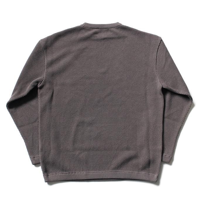 crepuscule crepuscule / Moss Stitch L/S 鹿の子編みクルーネックプルオーバー 1703-002 全5色<img class='new_mark_img2' src='//img.shop-pro.jp/img/new/icons47.gif' style='border:none;display:inline;margin:0px;padding:0px;width:auto;' /> 02