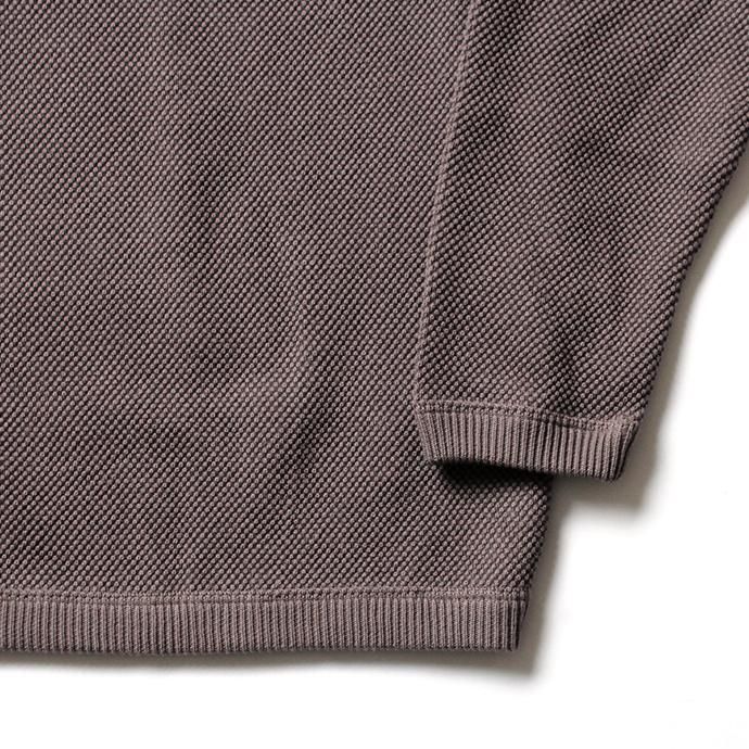 crepuscule crepuscule / Moss Stitch L/S 鹿の子編みクルーネックプルオーバー 1703-002 全5色<img class='new_mark_img2' src='//img.shop-pro.jp/img/new/icons47.gif' style='border:none;display:inline;margin:0px;padding:0px;width:auto;' /> 02