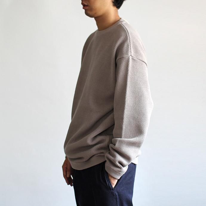 crepuscule crepuscule / Moss Stitch L/S 鹿の子編みクルーネックプルオーバー 1703-002 全5色<img class='new_mark_img2' src='//img.shop-pro.jp/img/new/icons47.gif' style='border:none;display:inline;margin:0px;padding:0px;width:auto;' /> 02