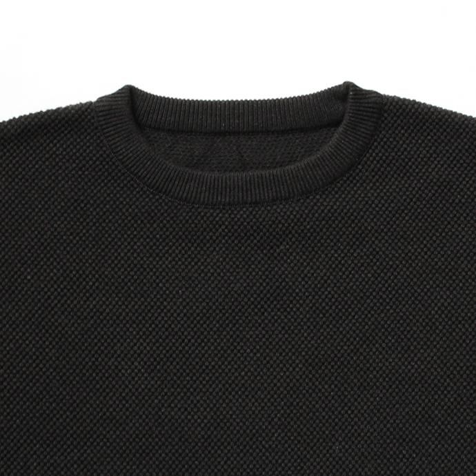 crepuscule crepuscule / Moss Stitch L/S 鹿の子編みクルーネックプルオーバー 1703-002 全5色<img class='new_mark_img2' src='//img.shop-pro.jp/img/new/icons47.gif' style='border:none;display:inline;margin:0px;padding:0px;width:auto;' /> 02