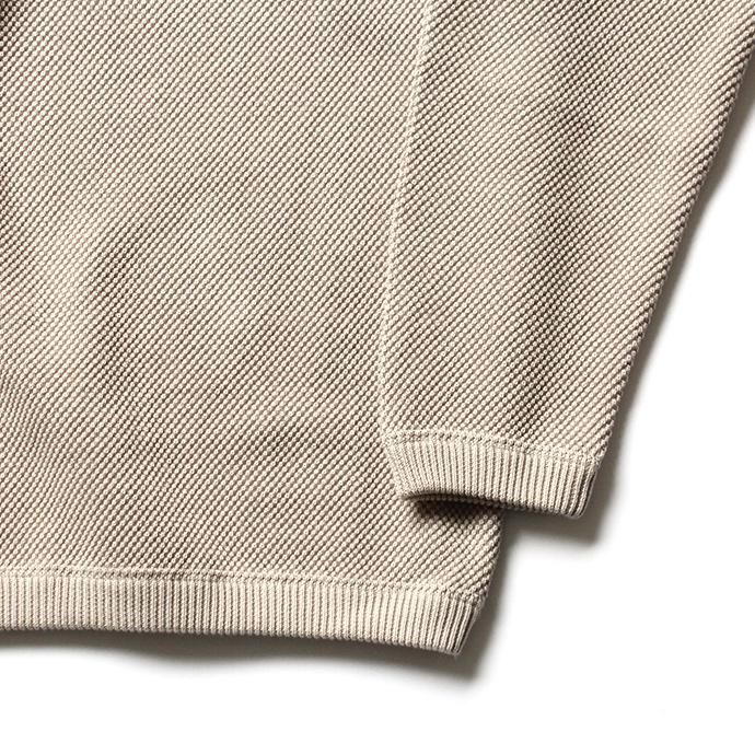 crepuscule crepuscule / Moss Stitch L/S 鹿の子編みクルーネックプルオーバー 1703-002 全5色<img class='new_mark_img2' src='//img.shop-pro.jp/img/new/icons47.gif' style='border:none;display:inline;margin:0px;padding:0px;width:auto;' /> 02
