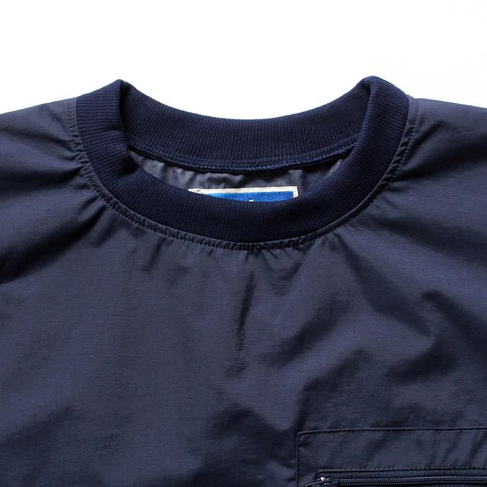 123144715 Powderhorn Mountaineering / Shelled Crew ナイロンシェル クルーネックプルオーバー - Navy 02