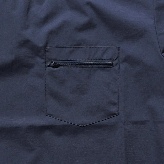 123144715 Powderhorn Mountaineering / Shelled Crew ナイロンシェル クルーネックプルオーバー - Navy 02