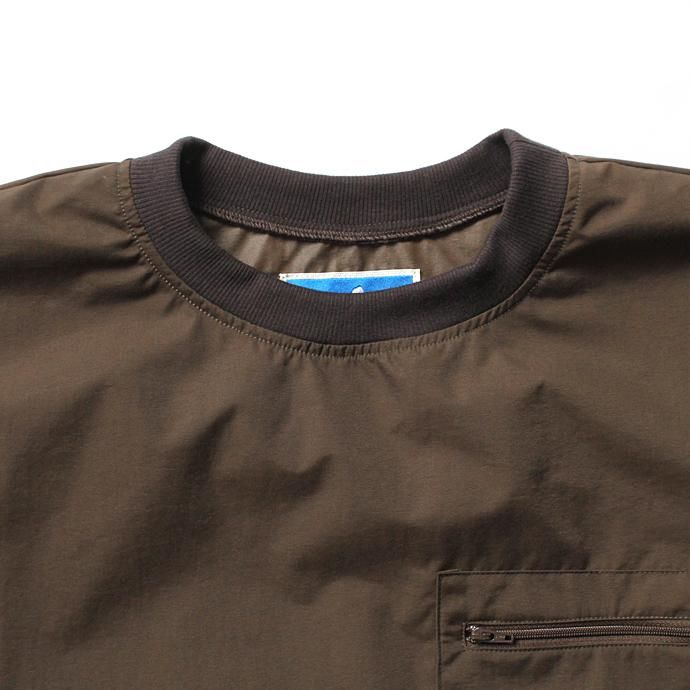Powderhorn Mountaineering Shelled Crew ナイロンシェル クルーネックプルオーバー - Brown<img class='new_mark_img2' src='//img.shop-pro.jp/img/new/icons47.gif' style='border:none;display:inline;margin:0px;padding:0px;width:auto;' /> 02