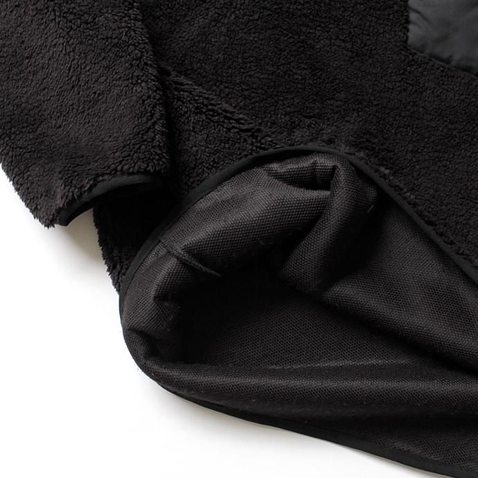Powderhorn Mountaineering Pile Crew フリース クルーネックプルオーバー - Black 02