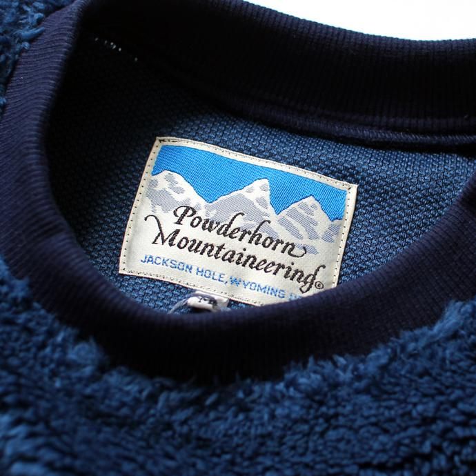 Powderhorn Mountaineering Pile Crew フリース クルーネックプルオーバー - Blue<img class='new_mark_img2' src='//img.shop-pro.jp/img/new/icons47.gif' style='border:none;display:inline;margin:0px;padding:0px;width:auto;' /> 02