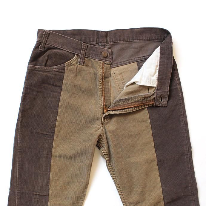 123396341 Hexico / Deformer Pants - Ex. U.S. Corduroy リメイクコーデュロイパンツ - 33 ブラウン 02