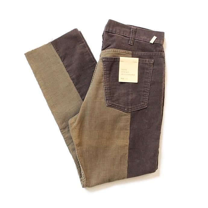 123396341 Hexico / Deformer Pants - Ex. U.S. Corduroy リメイクコーデュロイパンツ - 33 ブラウン 02